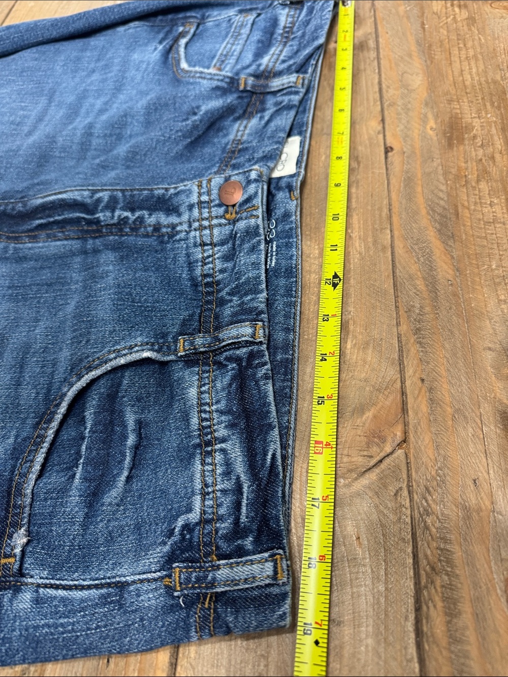 Pilcro Cropped Denim Jeans NWOT Size 33 &34 $138 - Picture 12 of 12